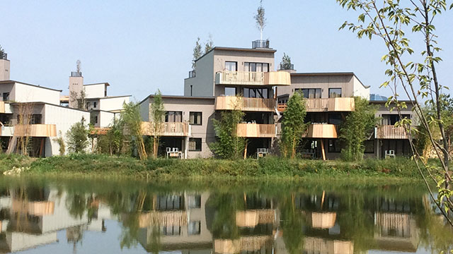 Hotel voorkant foto